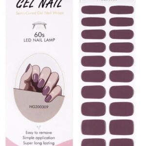 GEL NAIL STRISCE SEMIPERMANENTE FULL WRAPS 309