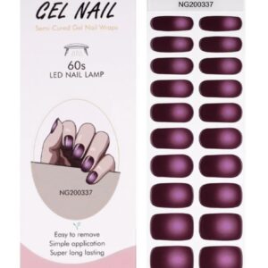 GEL NAIL STRISCE SEMIPERMANENTE FULL WRAPS 337