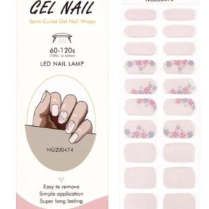 GEL NAIL STRISCE SEMIPERMANENTE FULL WRAPS 474