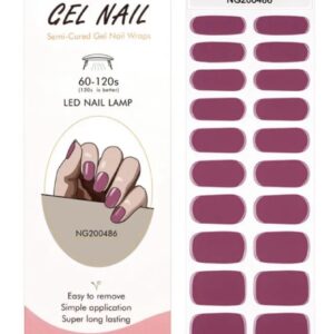 GEL NAIL STRISCE SEMIPERMANENTE FULL WRAPS 486